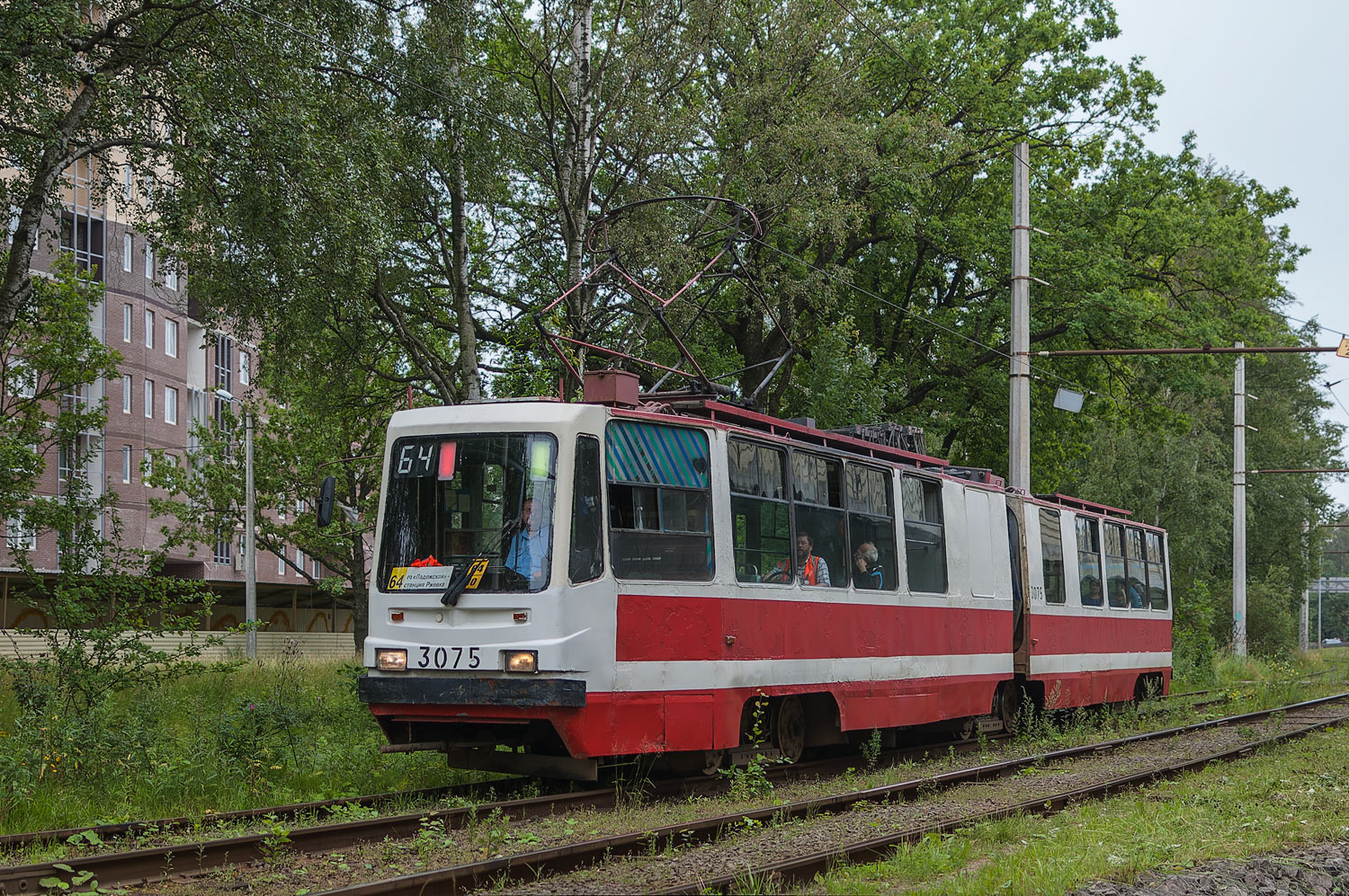Санкт-Петербург, ЛВС-86К-М № 3075