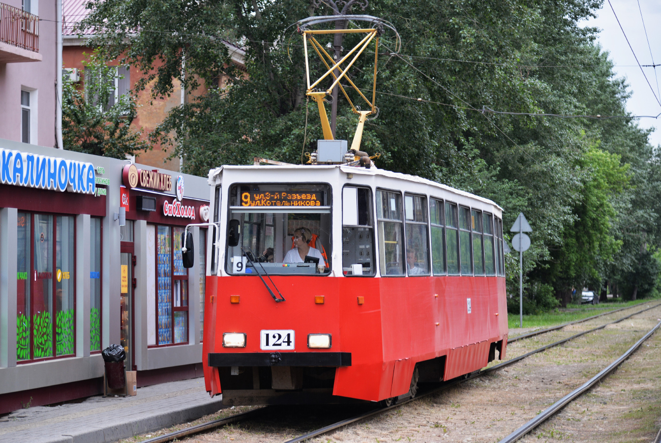 Omsk, 71-605EP č. 124 Omsk, 71-605EP č. 124