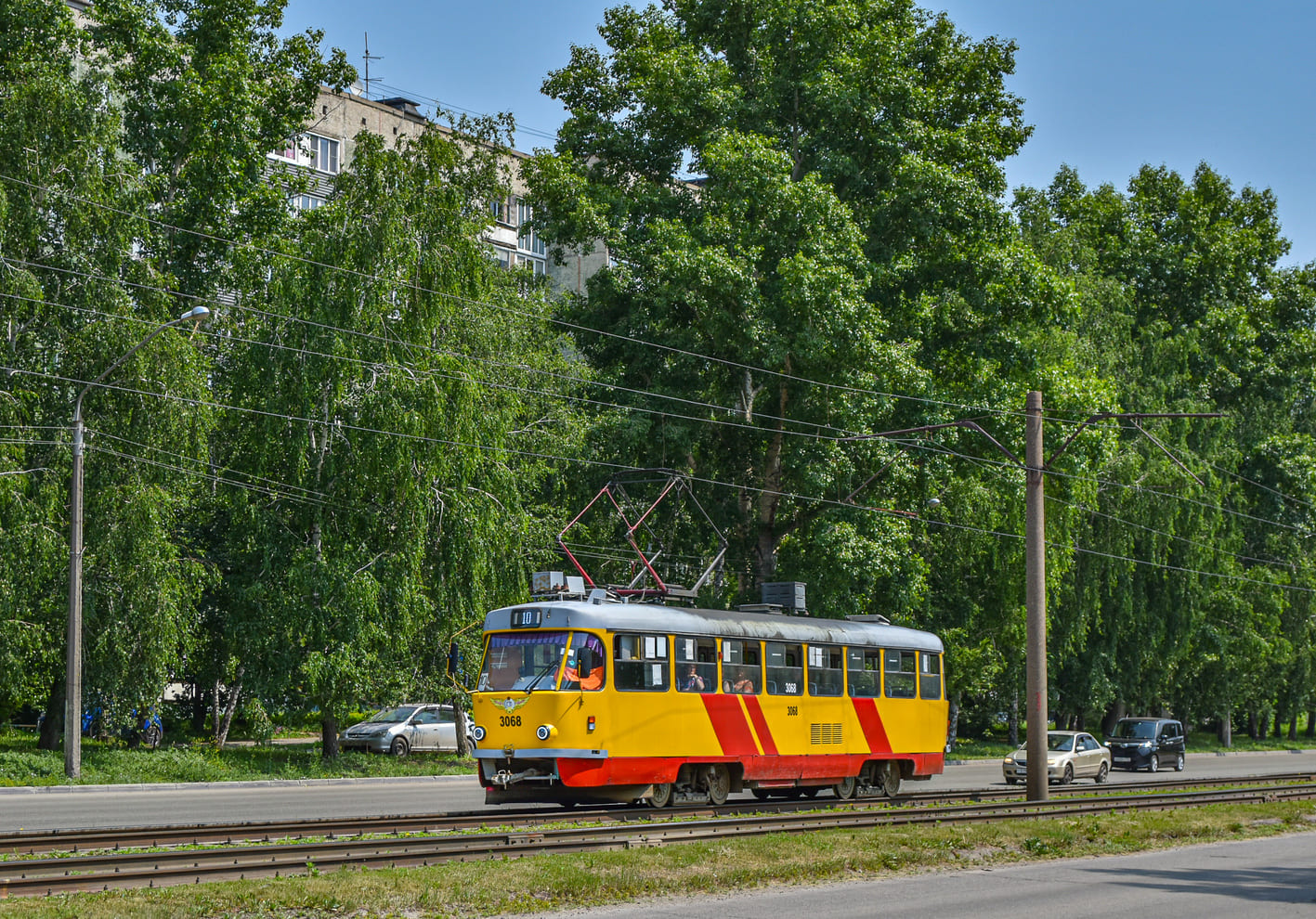 Барнаул, Tatra T3SU КВР Барнаул № 3068