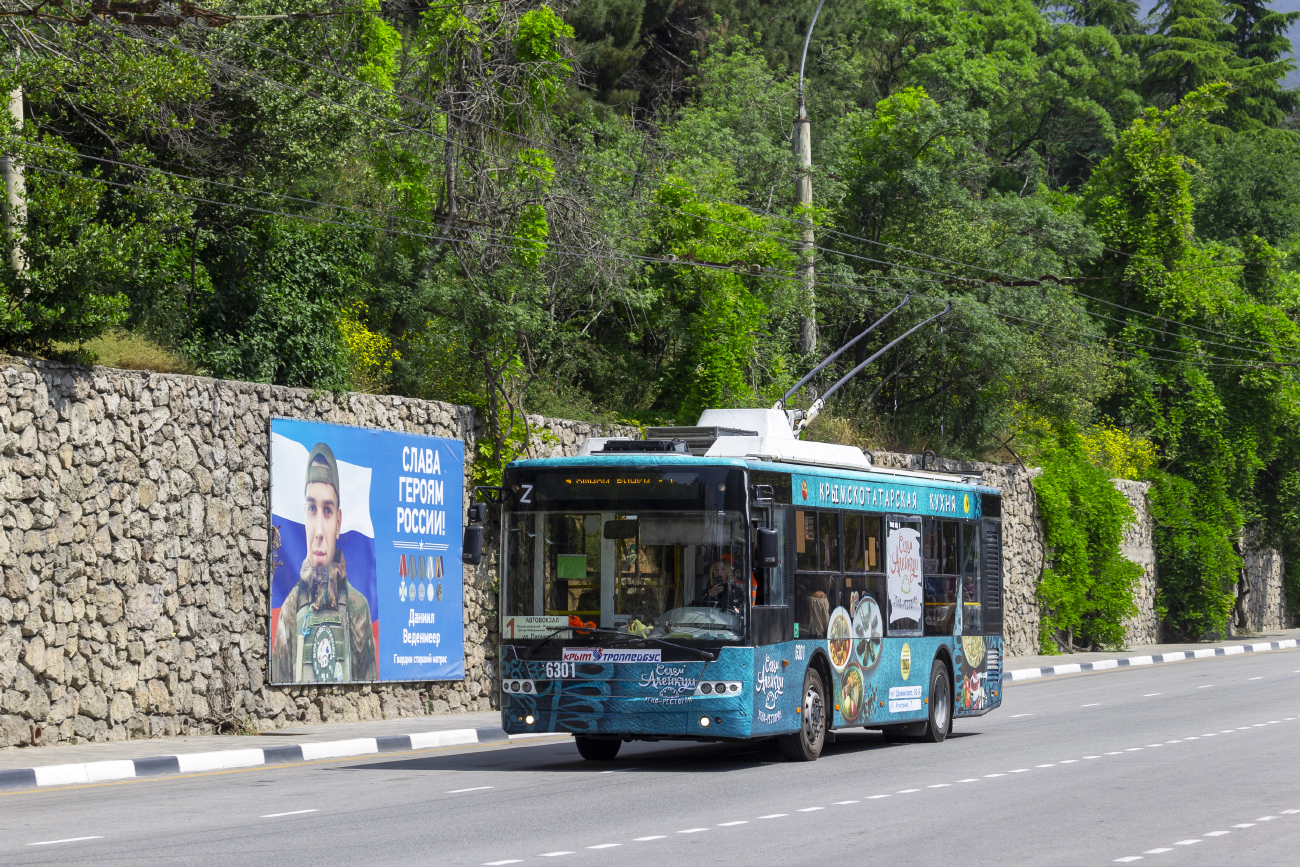 Крымский троллейбус, Богдан Т60111 № 6301