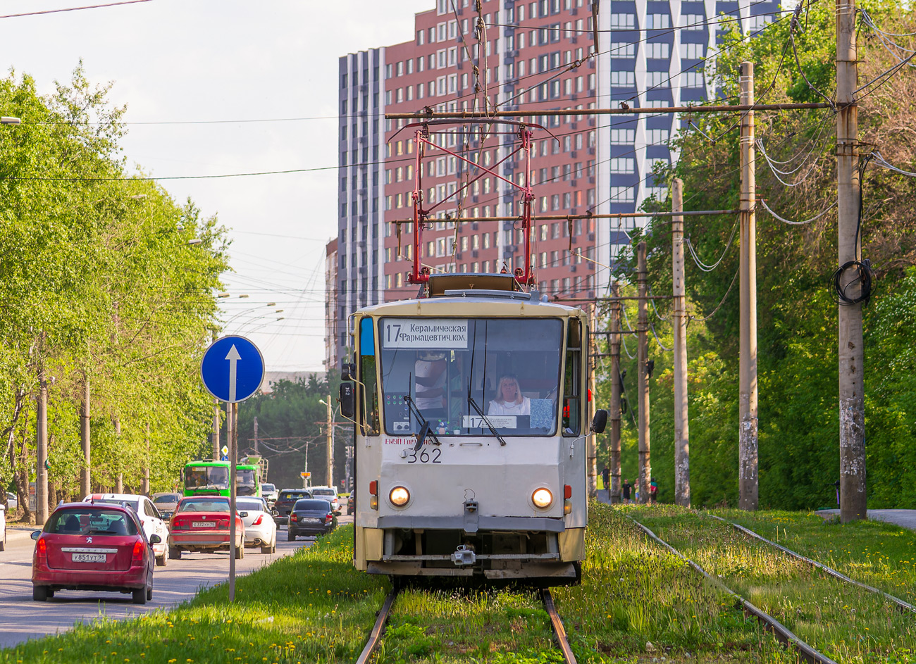 Екатеринбург, Tatra T6B5SU № 362