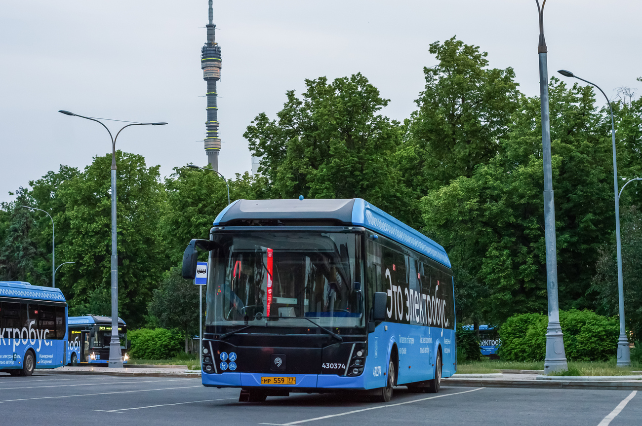 Maskava, LiAZ-6274 № 430374 Maskava, LiAZ-6274 № 430374