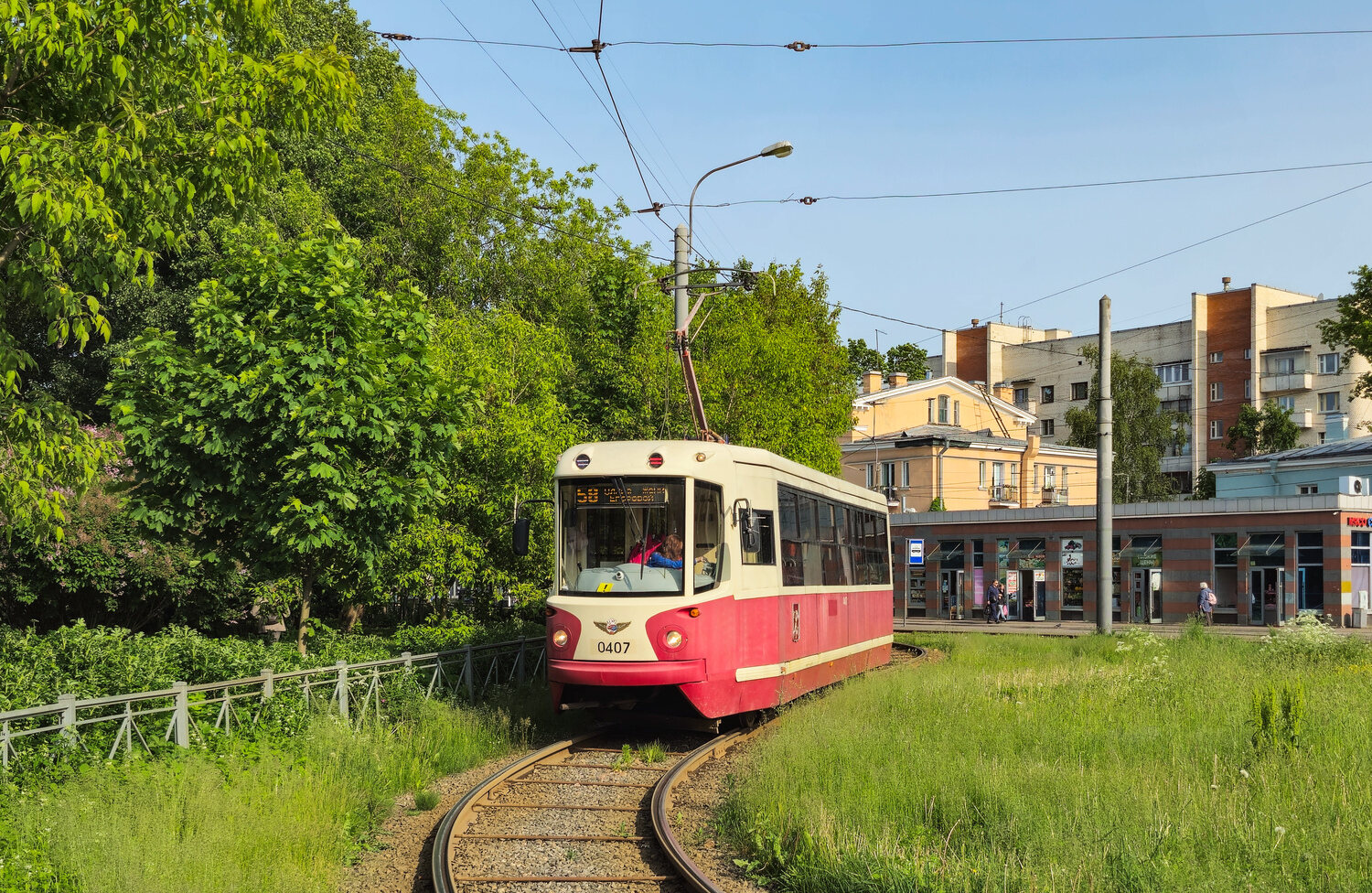 Санкт Петербург, ЛМ-68М2 (мод. СПб ГЭТ) № 0407