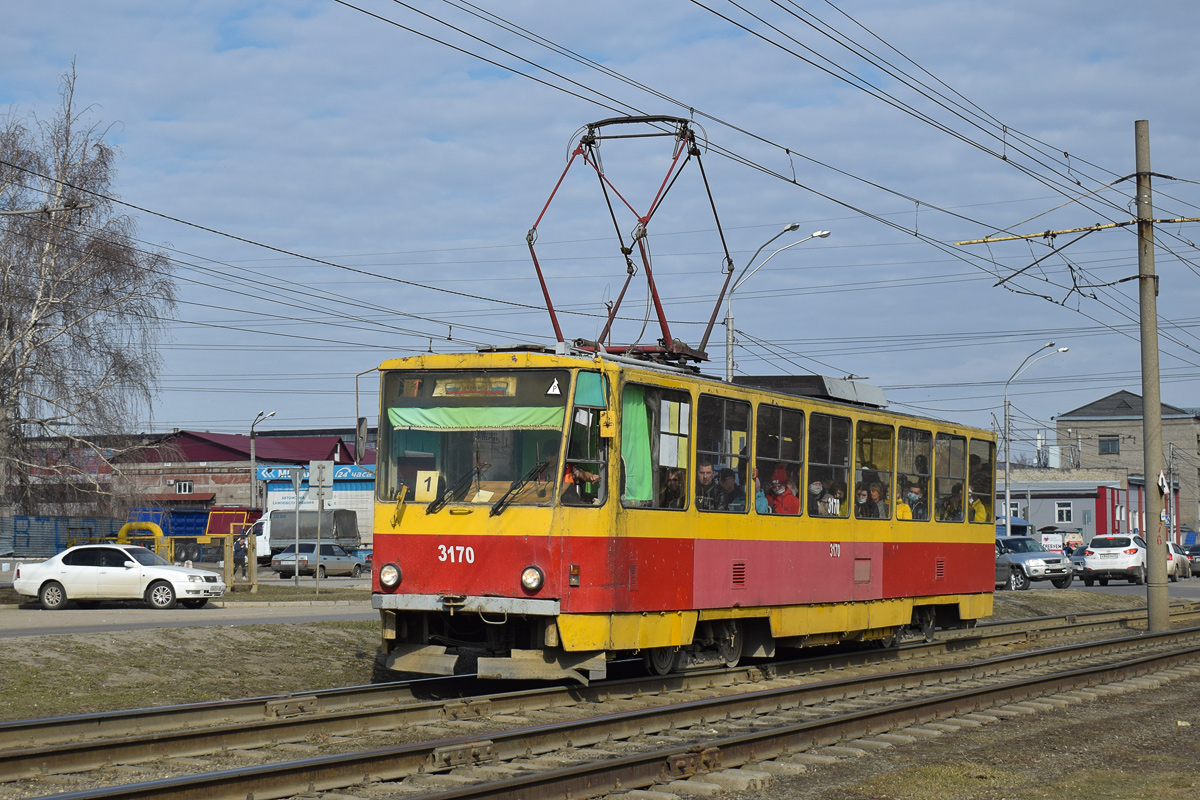 Барнаул, Tatra T6B5SU № 3170