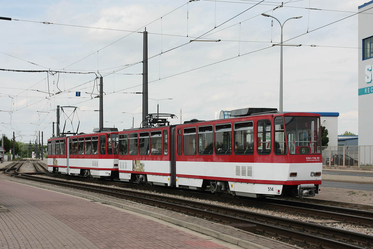 Эрфурт, Tatra KT4D № 514