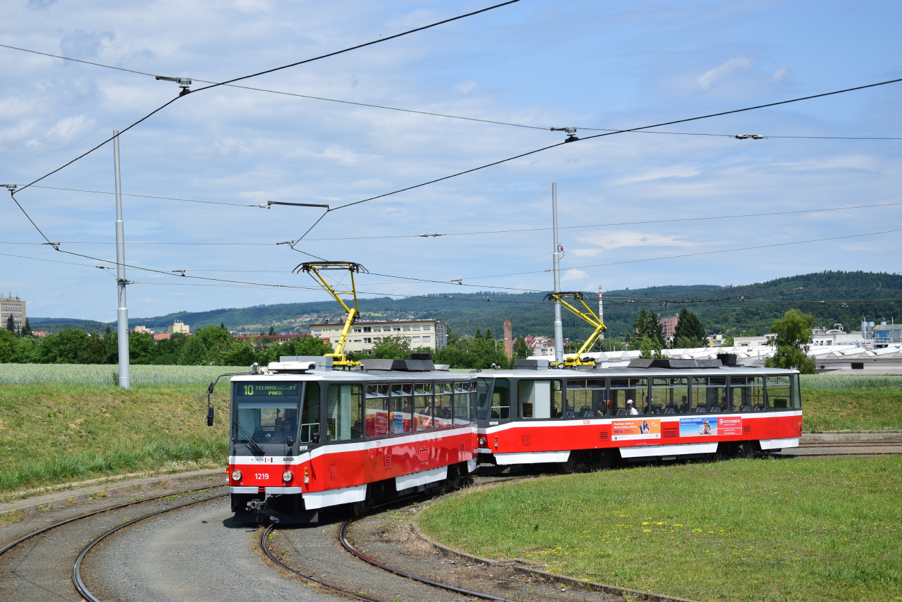 Brno, Tatra T6A5 # 1219