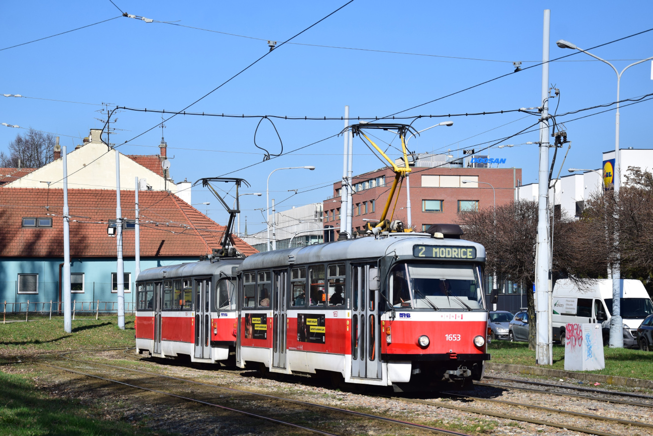Брно, Tatra T3R.PV № 1653