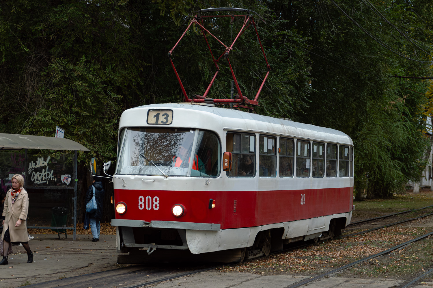 Самара, Tatra T3SU № 808