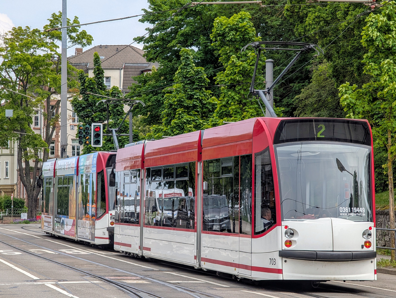 Эрфурт, Siemens Combino Advanced № 703