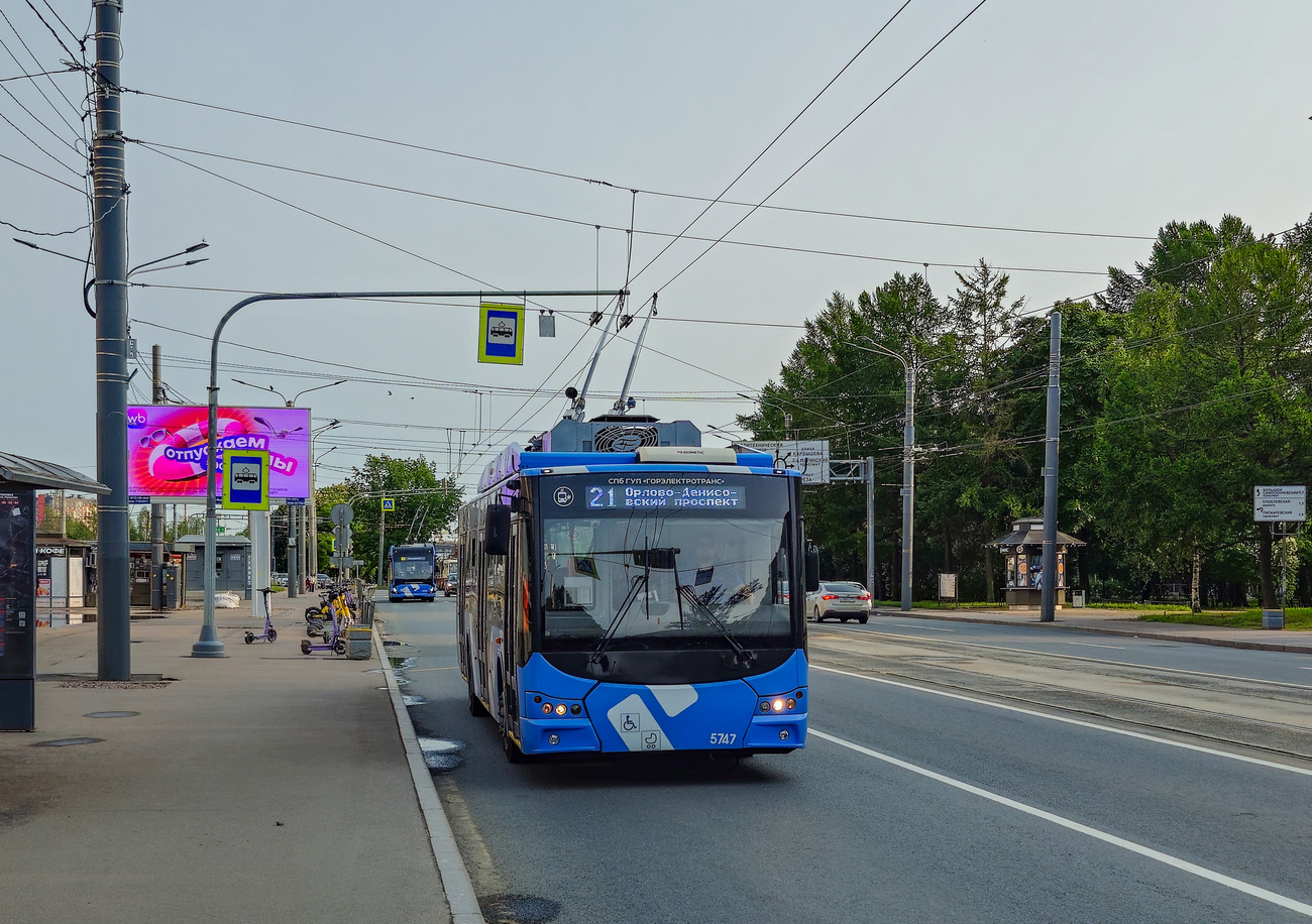 Санкт-Петербург, ВМЗ-5298.01 «Авангард» № 5747