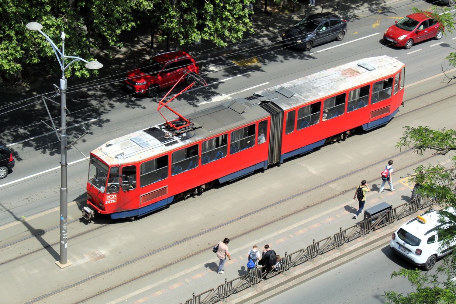 Белград, Tatra KT4YU-M № 2276