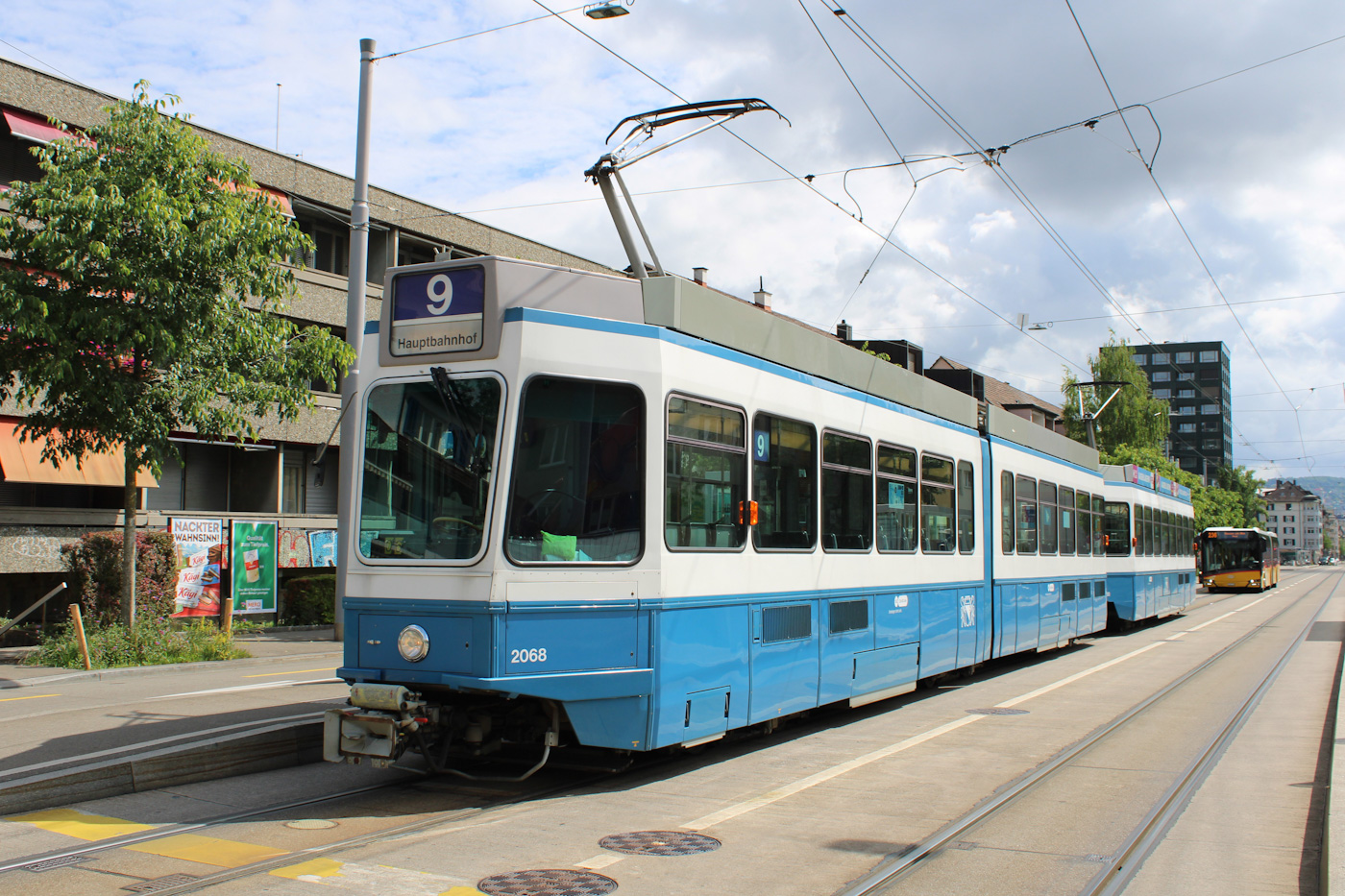 Цюрих, SWP/SIG/BBC Be 4/6 "Tram 2000" № 2068