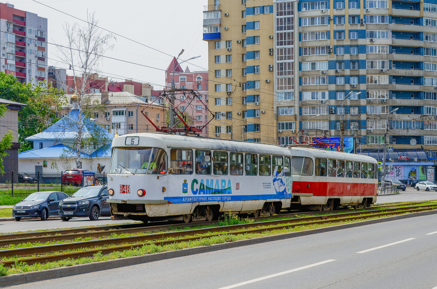 Самара, Tatra T3SU № 848
