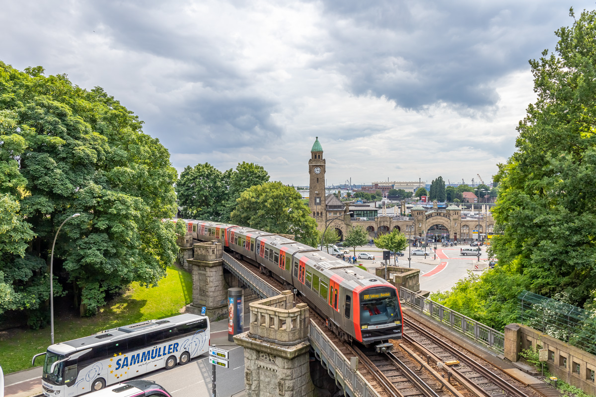 Гамбург, HHA DT5.1.5 № 378; Гамбург — U-Bahn — Линия U3