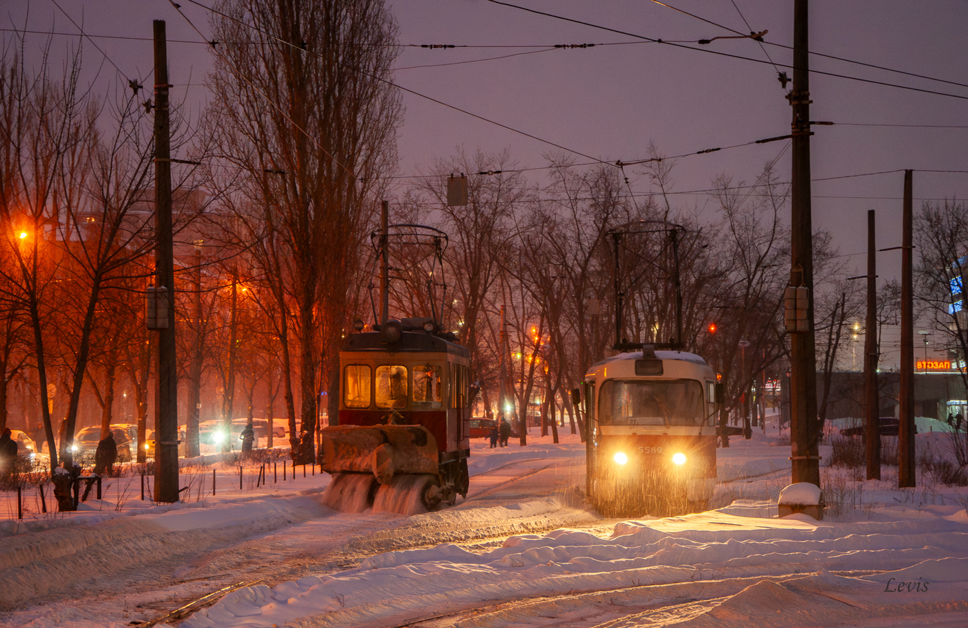 Киев, РГС-2 № С-6; Киев, Tatra T3SU № 5569; Киев — Трамвайные линии: Дарницкая сеть