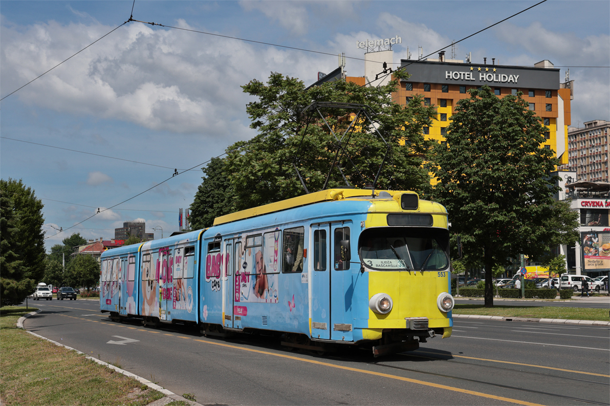 Сараево, Duewag GT8 № 553