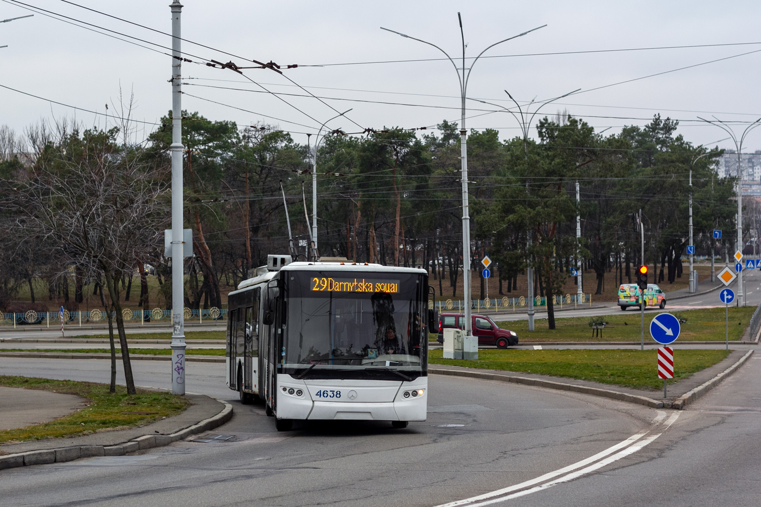 Киев, ЛАЗ E301D1 № 4638