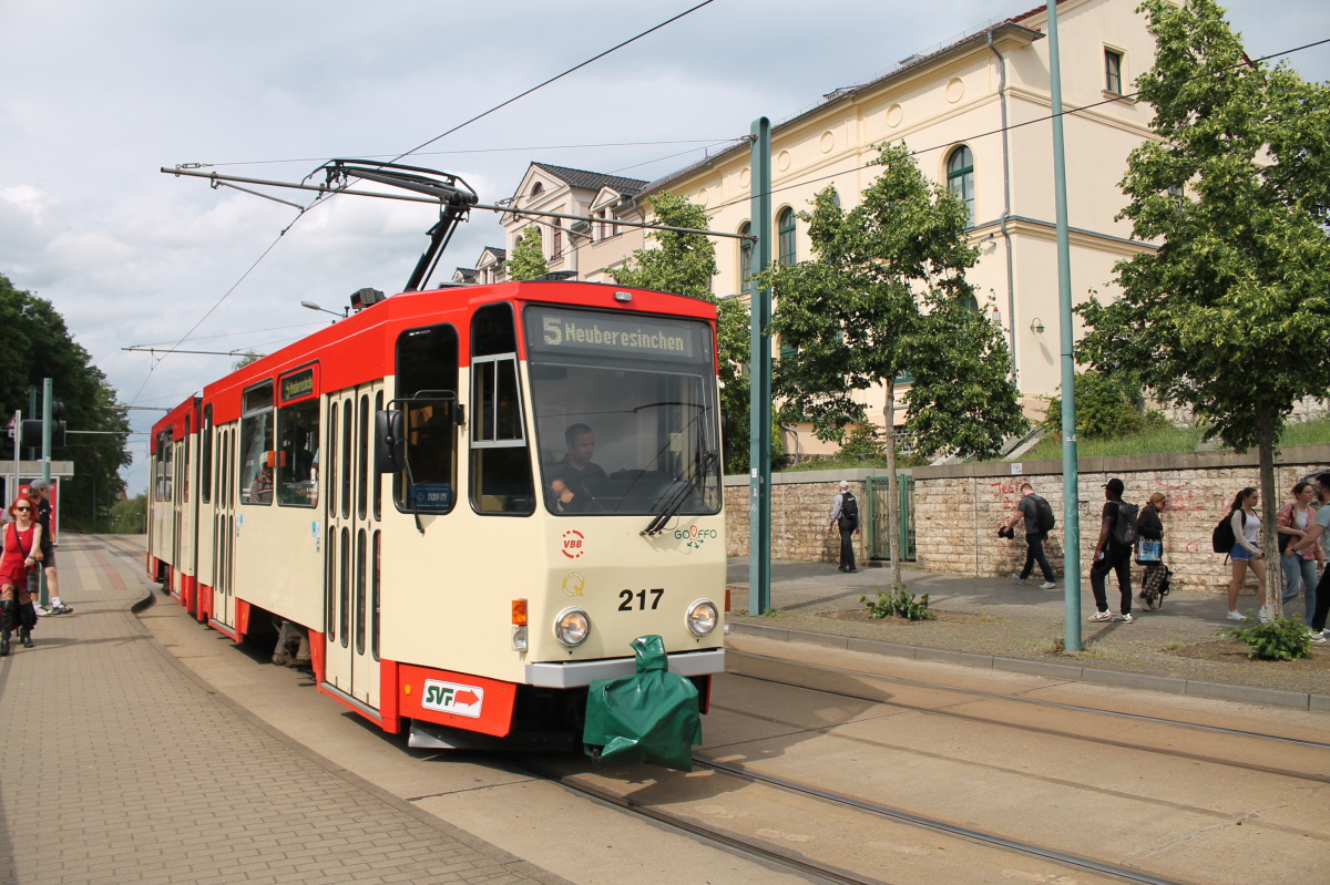 Франкфурт-на-Одере, Tatra KT4DM № 217