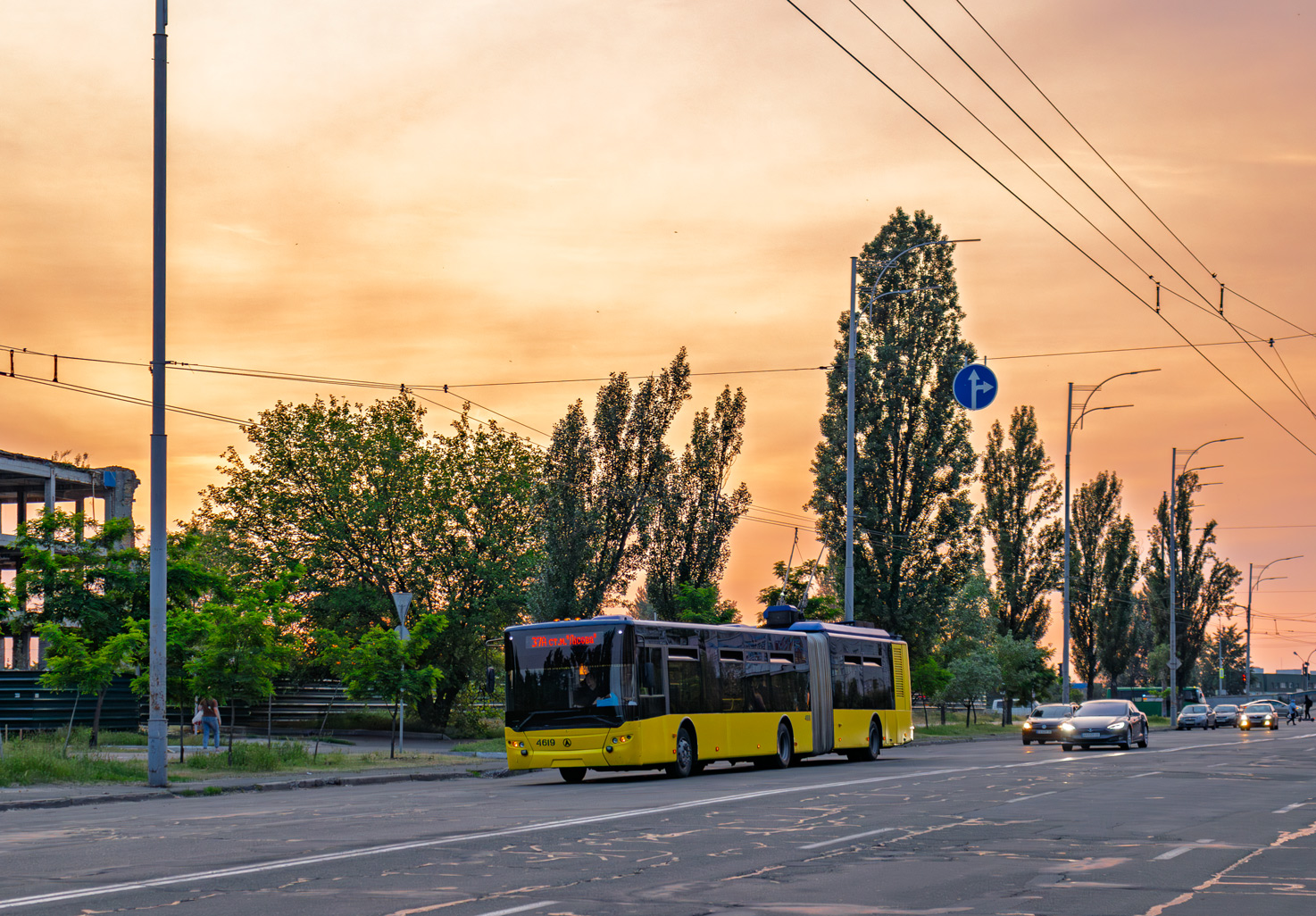 Киев, ЛАЗ E301D1 № 4619