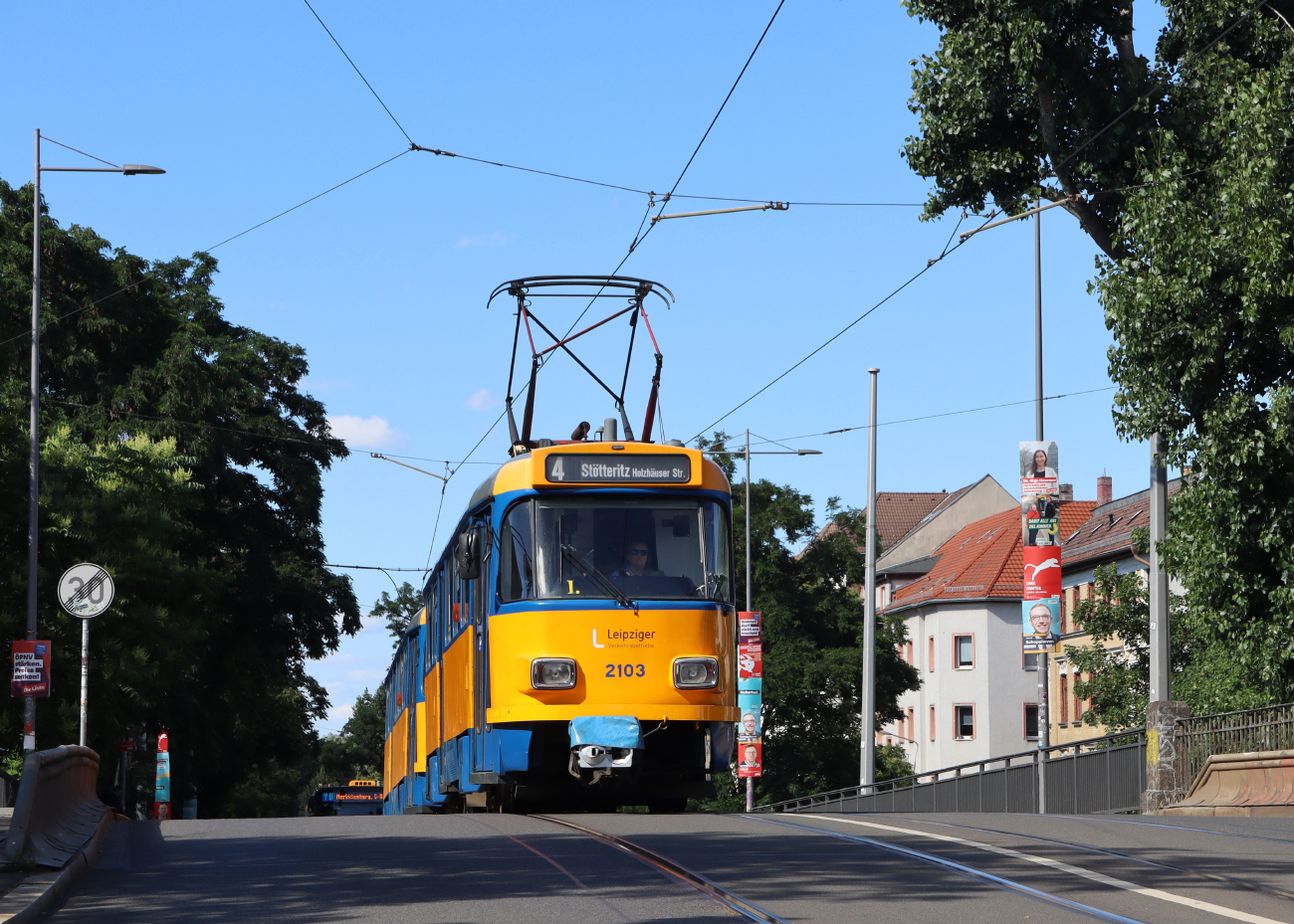 Лейпциг, Tatra T4D-M1 № 2103