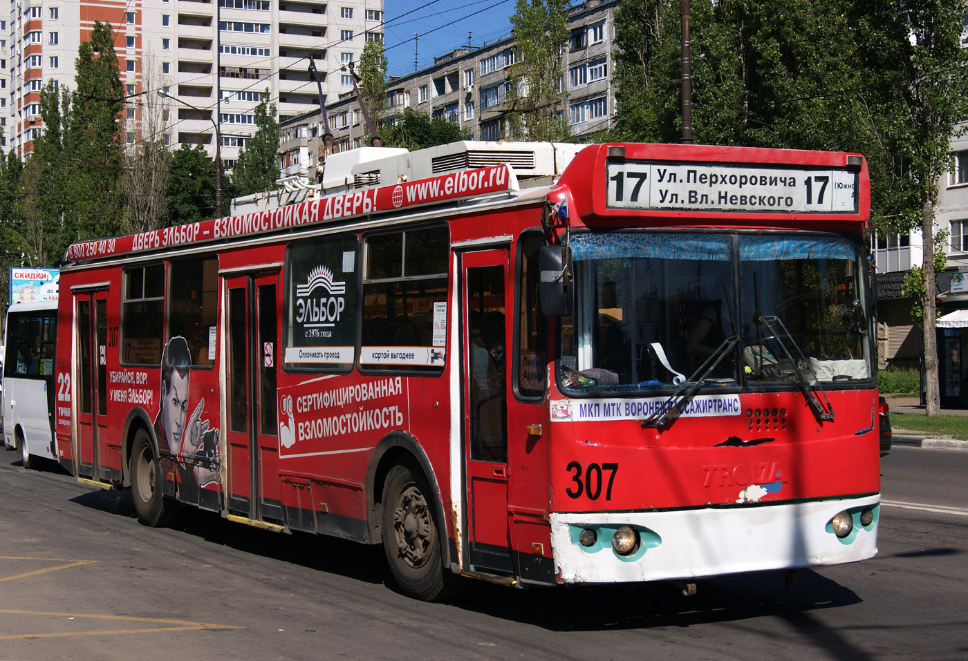 Воронеж, ЗиУ-682Г-016.02 № 307