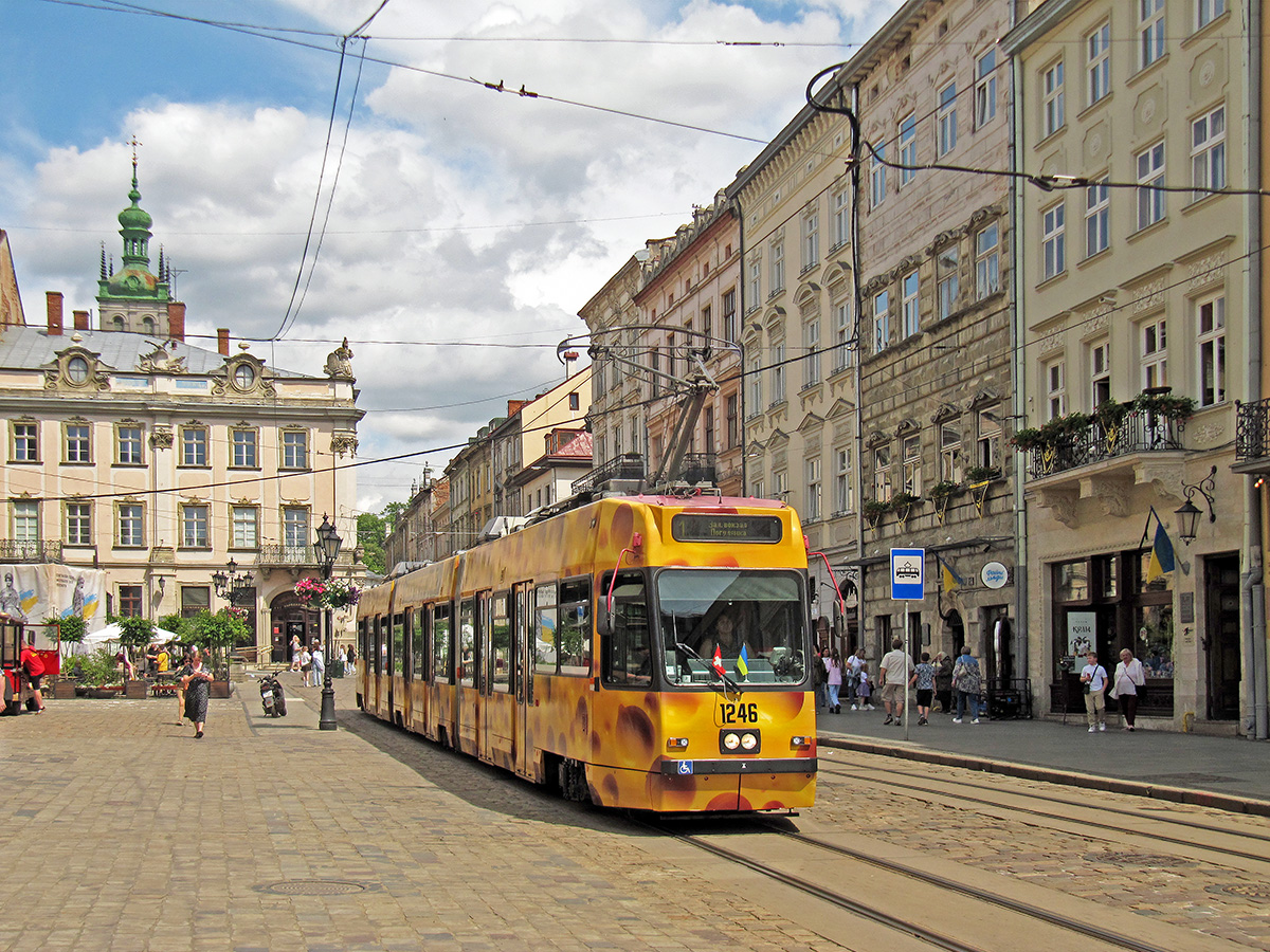 Львов, ACMV/ABB/Duewag Be 4/8 № 1246