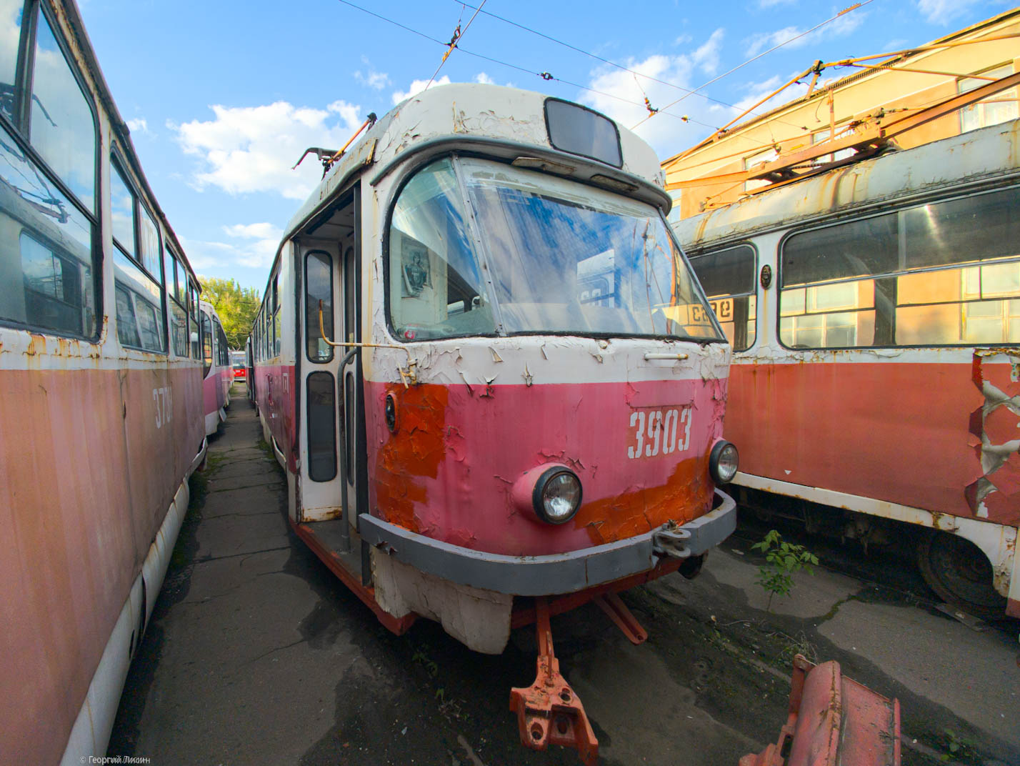 Донецк, Tatra T3SU (двухдверная) № 3903