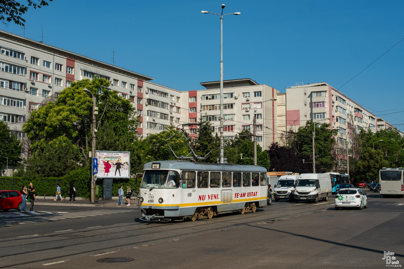 Бухарест - Илфов, Tatra T4R № 3361