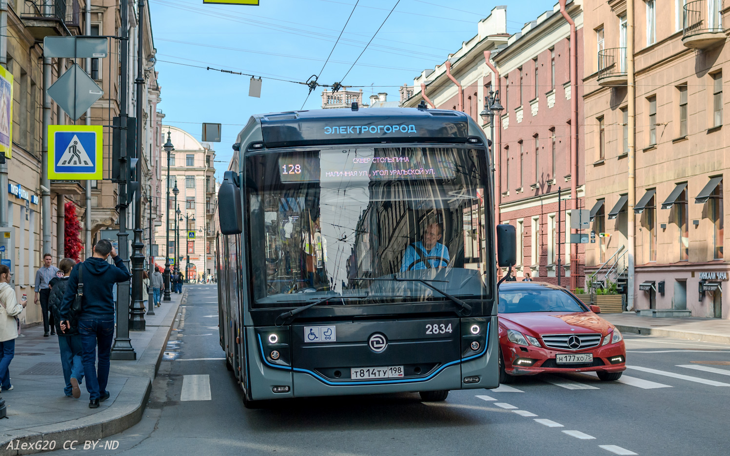 Санкт-Петербург, УТТЗ-6242.01 "Электрогород" № 2834