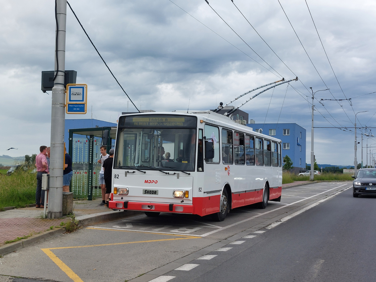 Opava, Škoda 14Tr17/6M № 82