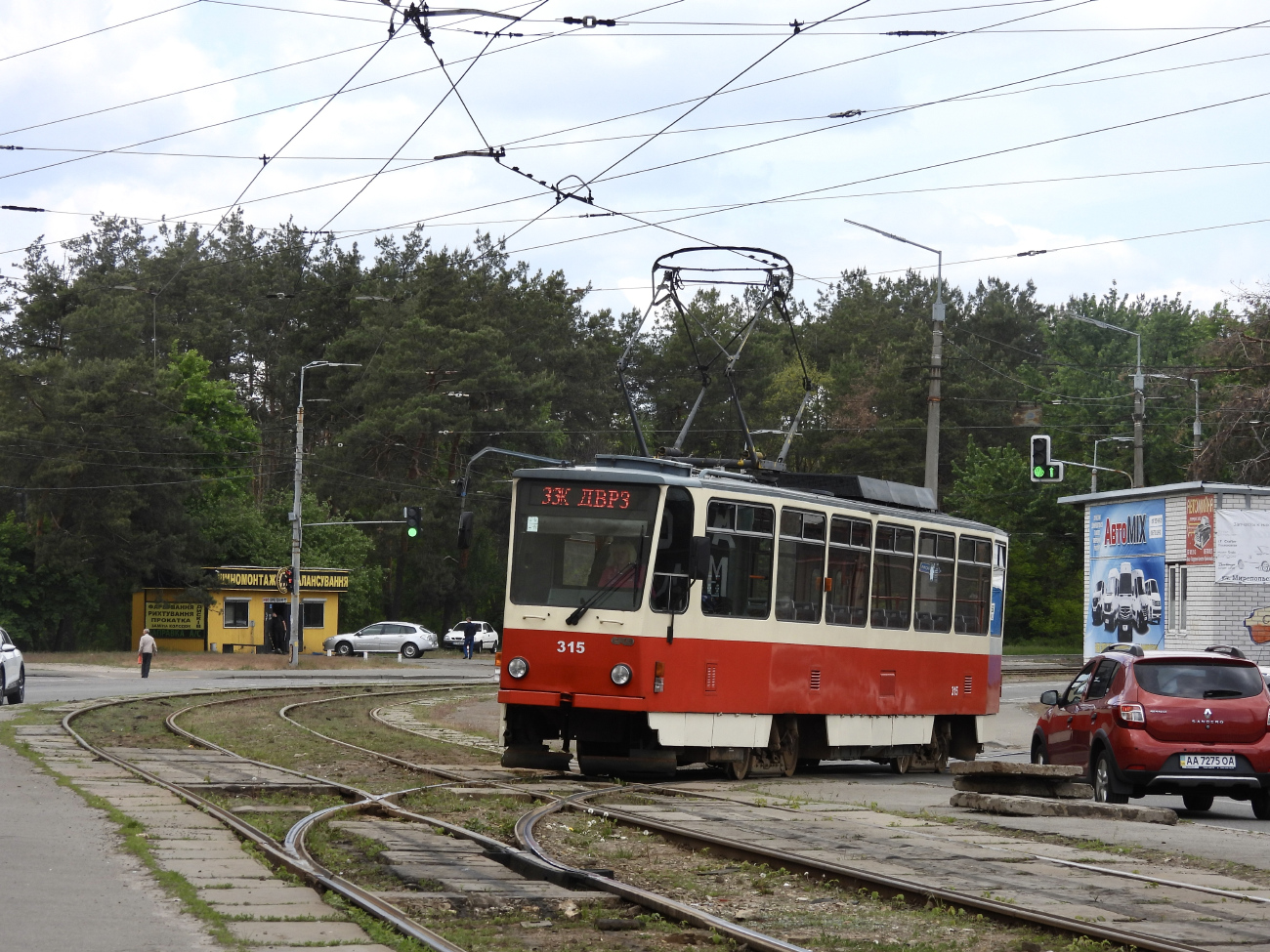 Kyjev, Tatra T6A5 č. 315