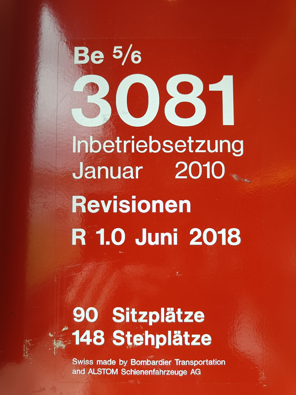 Zürich, Bombardier Cobra — 3081