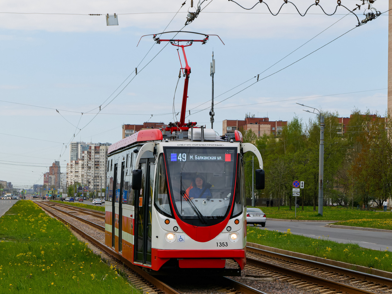 Санкт-Петербург, 71-134А (ЛМ-99АВН) № 1353