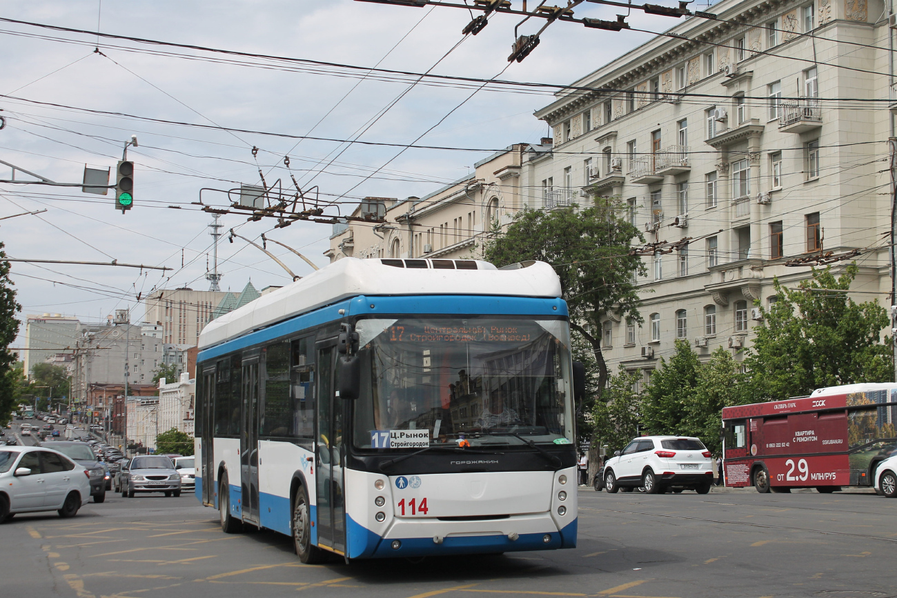 Ростов-на-Дону, УТТЗ-6241-10-02 «Горожанин» № 114