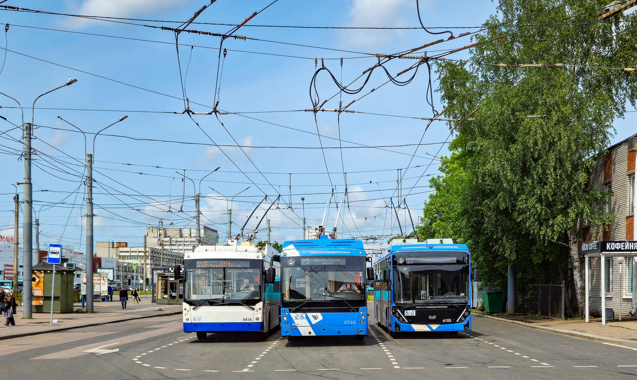 Санкт-Петербург, Тролза-5265.08 «Мегаполис» № 6040
