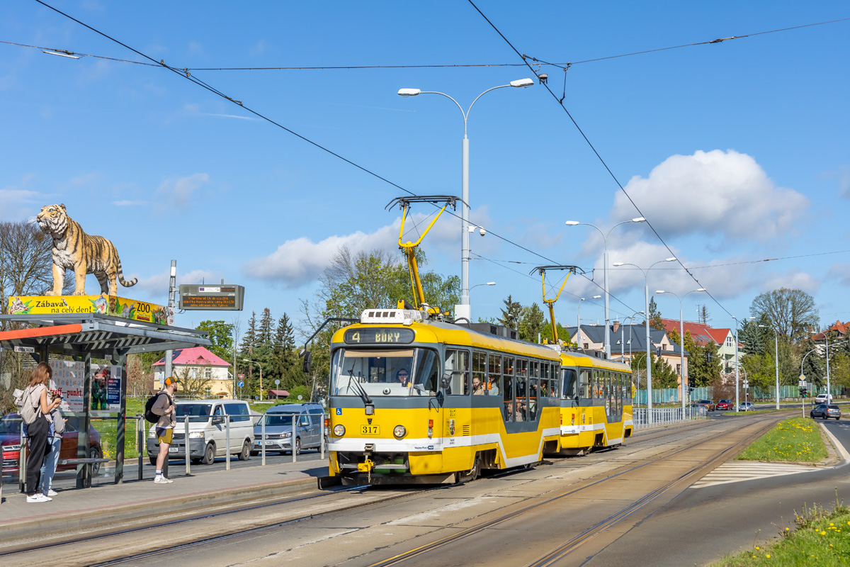 Пльзень, Tatra T3R.PLF № 317