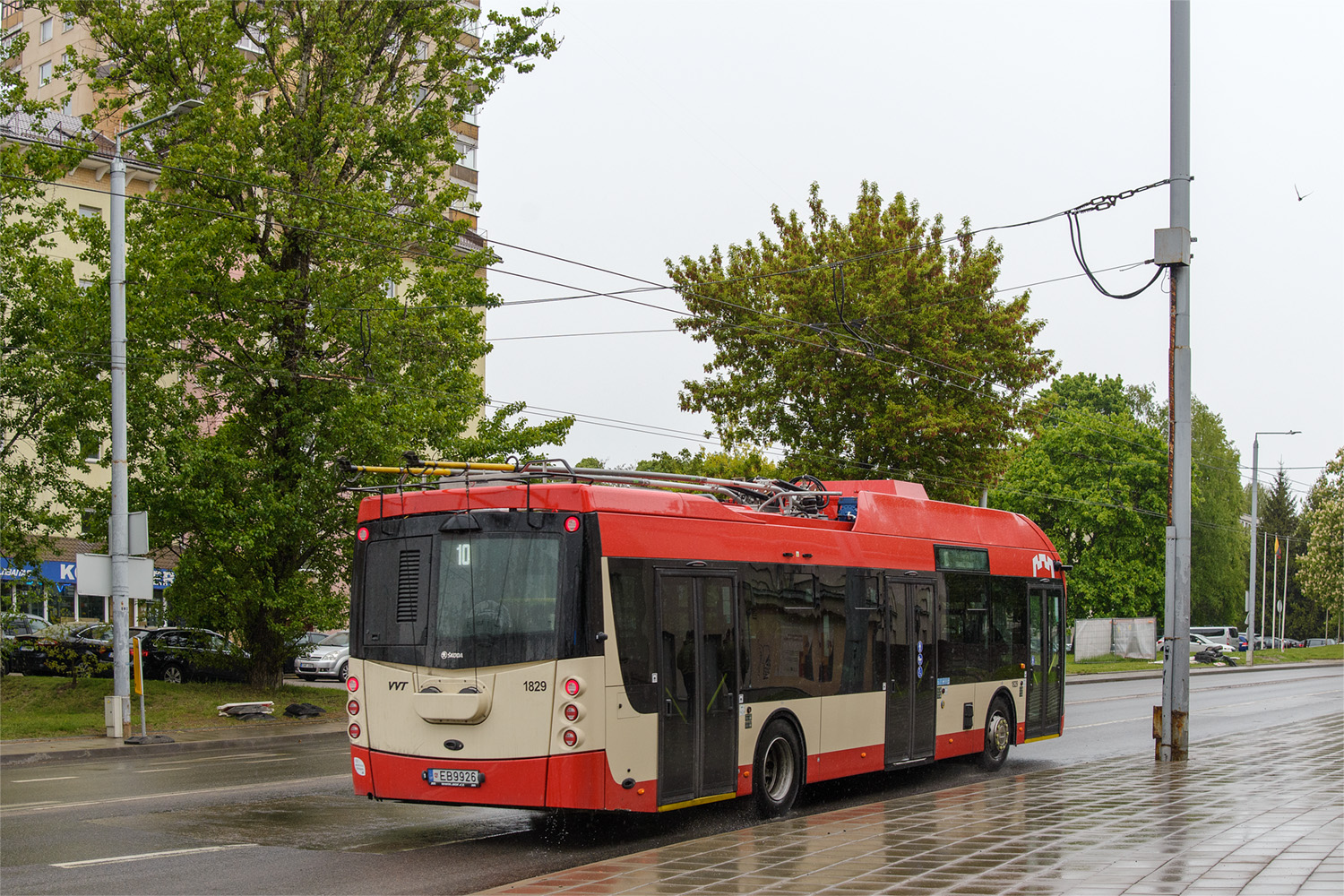 Вильнюс, Škoda 32Tr SOR № 1829