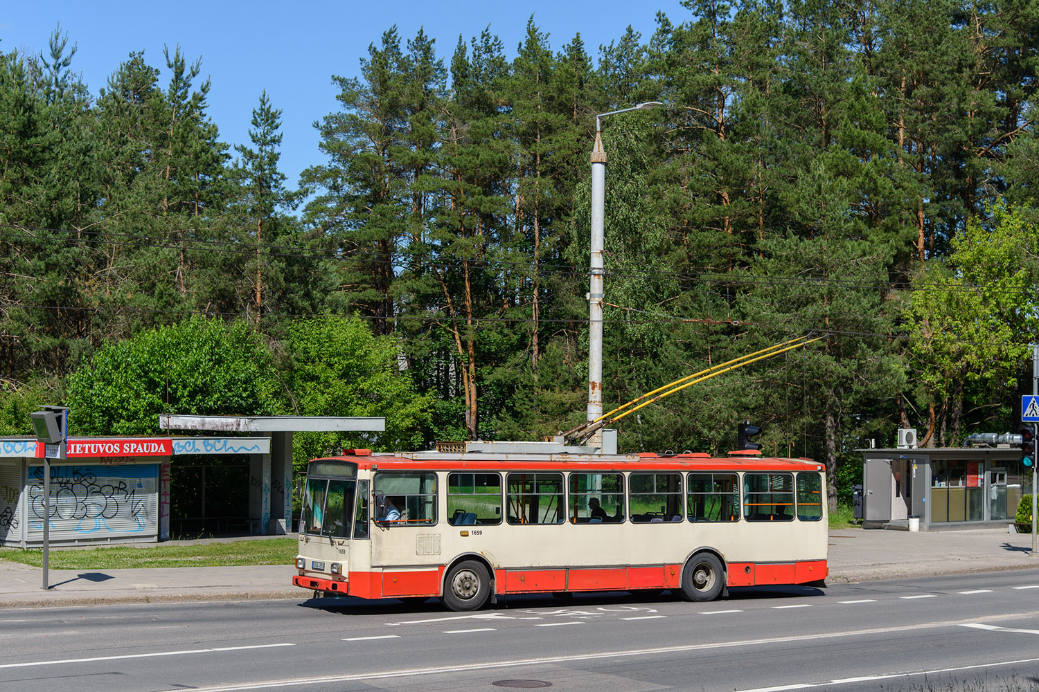 Вильнюс, Škoda 14Tr17/6M № 1659