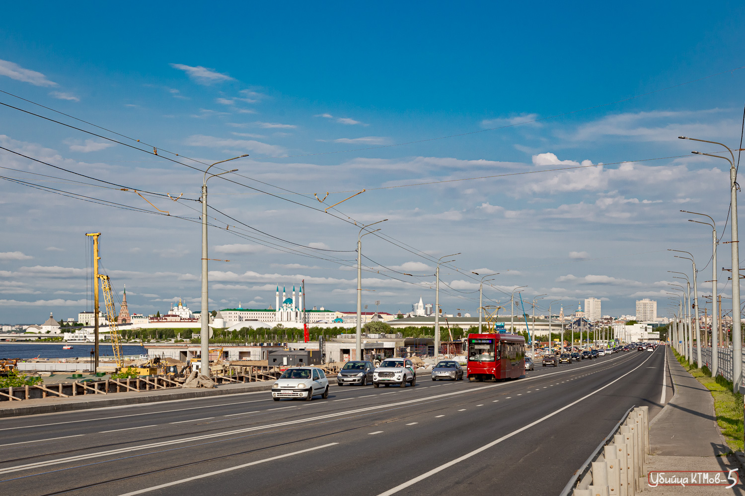 Kazan — Bridges and damms