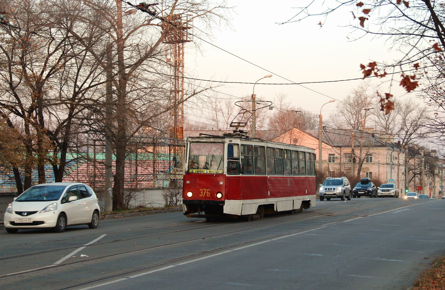 Хабаровск, 71-605 (КТМ-5М3) № 376
