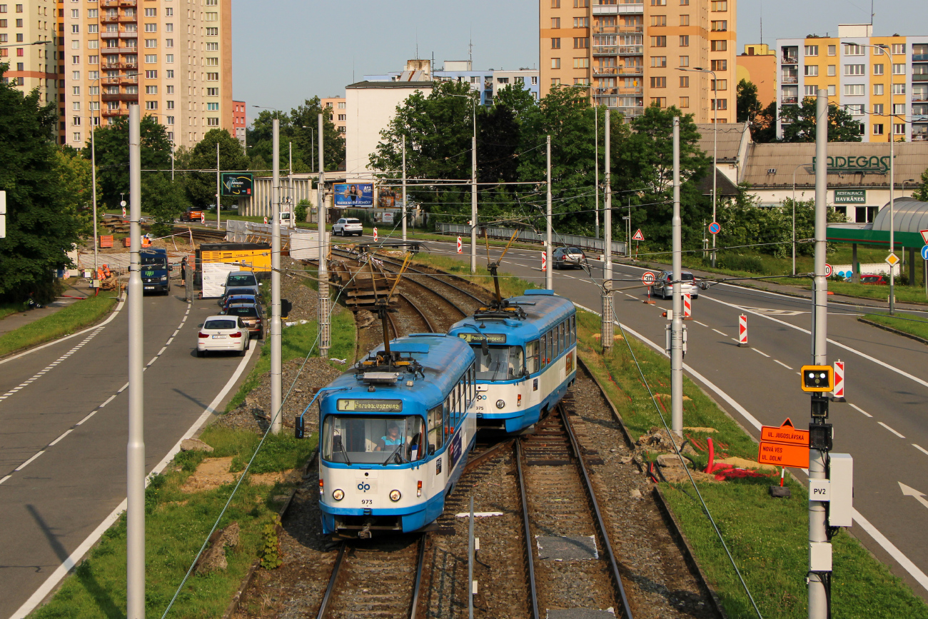 Острава, Tatra T3R.P № 973