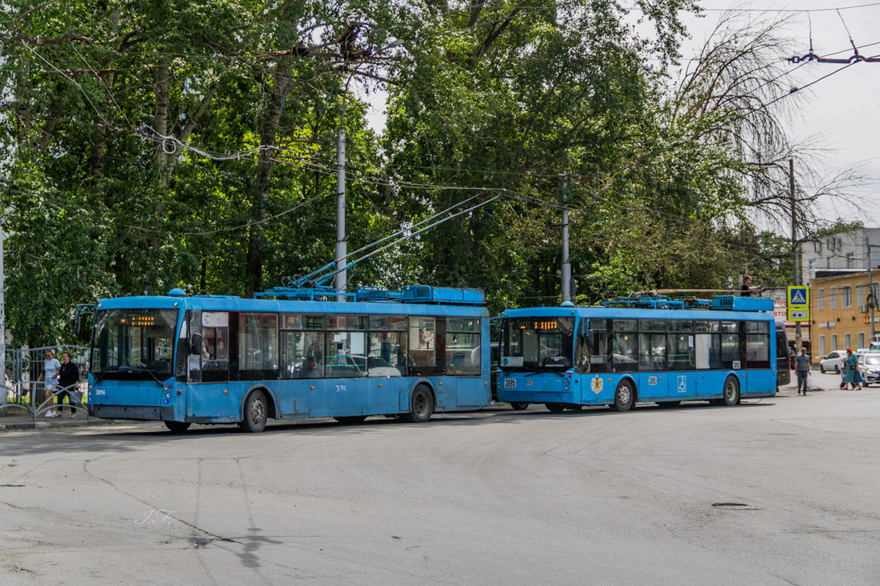 Ryazan, Trolza-5265.00 “Megapolis” № 3096; Ryazan, Trolza-5265.00 “Megapolis” № 3095