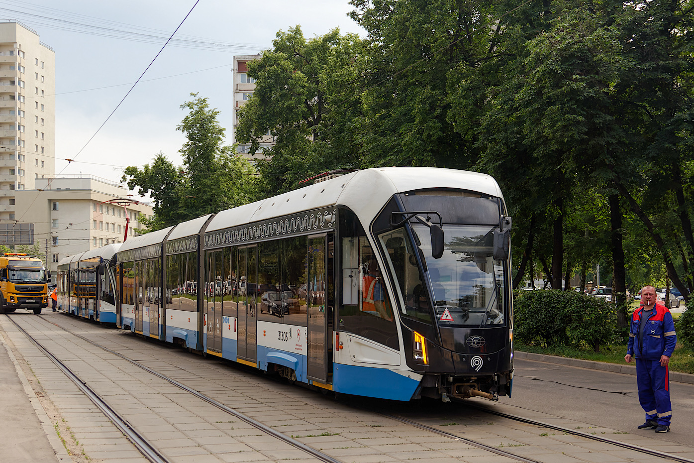 Москва, 71-931М «Витязь-М» № 31303; Москва — Происшествия
