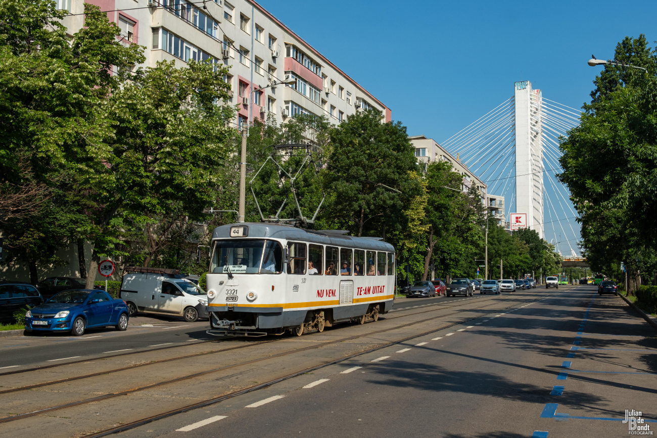 Бухарест - Илфов, Tatra T4R № 3321