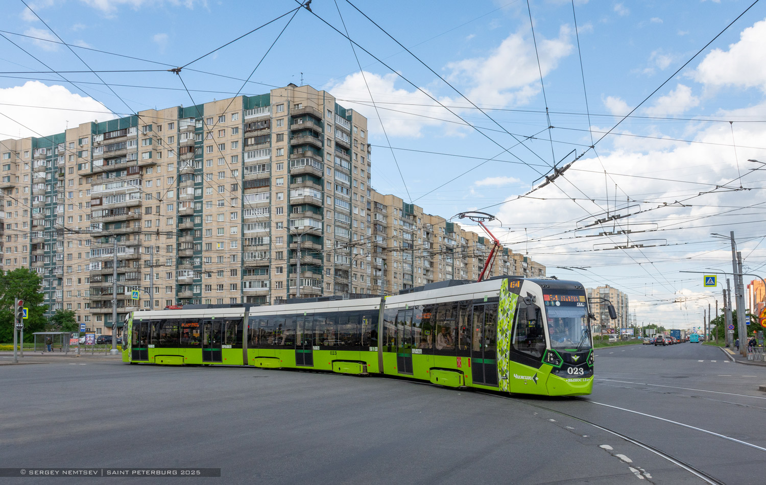Санкт-Петербург, Stadler B85600M № 023