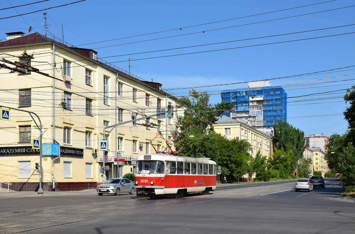 Волгоград, Tatra T3SU (двухдверная) № 2630