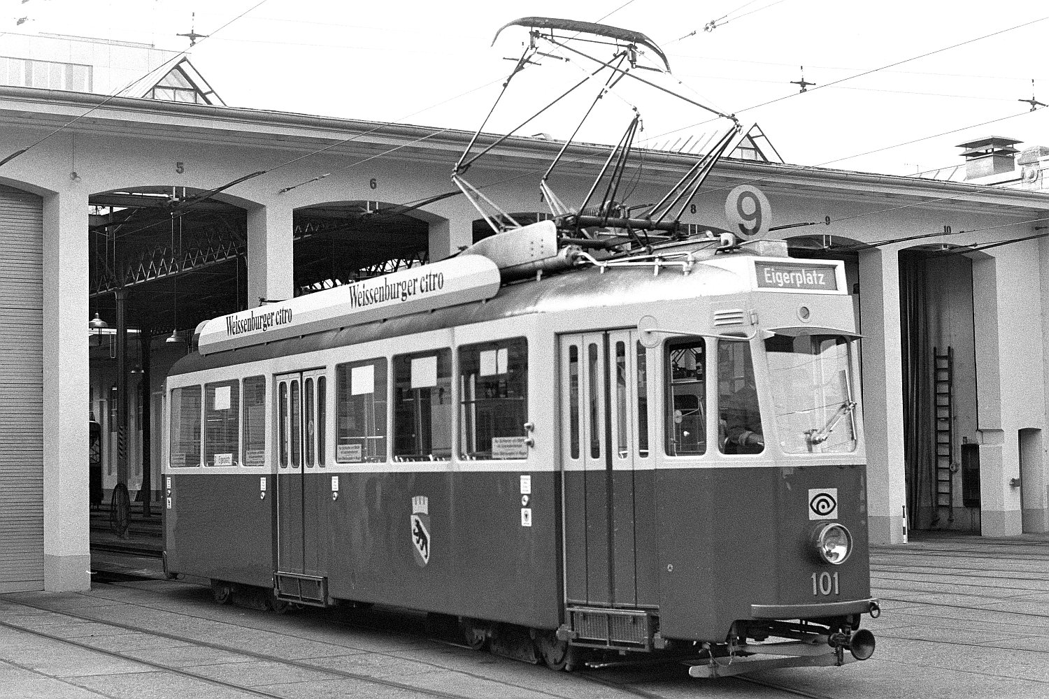 Берн, SWS/MFO/BBC Be 4/4 № 101