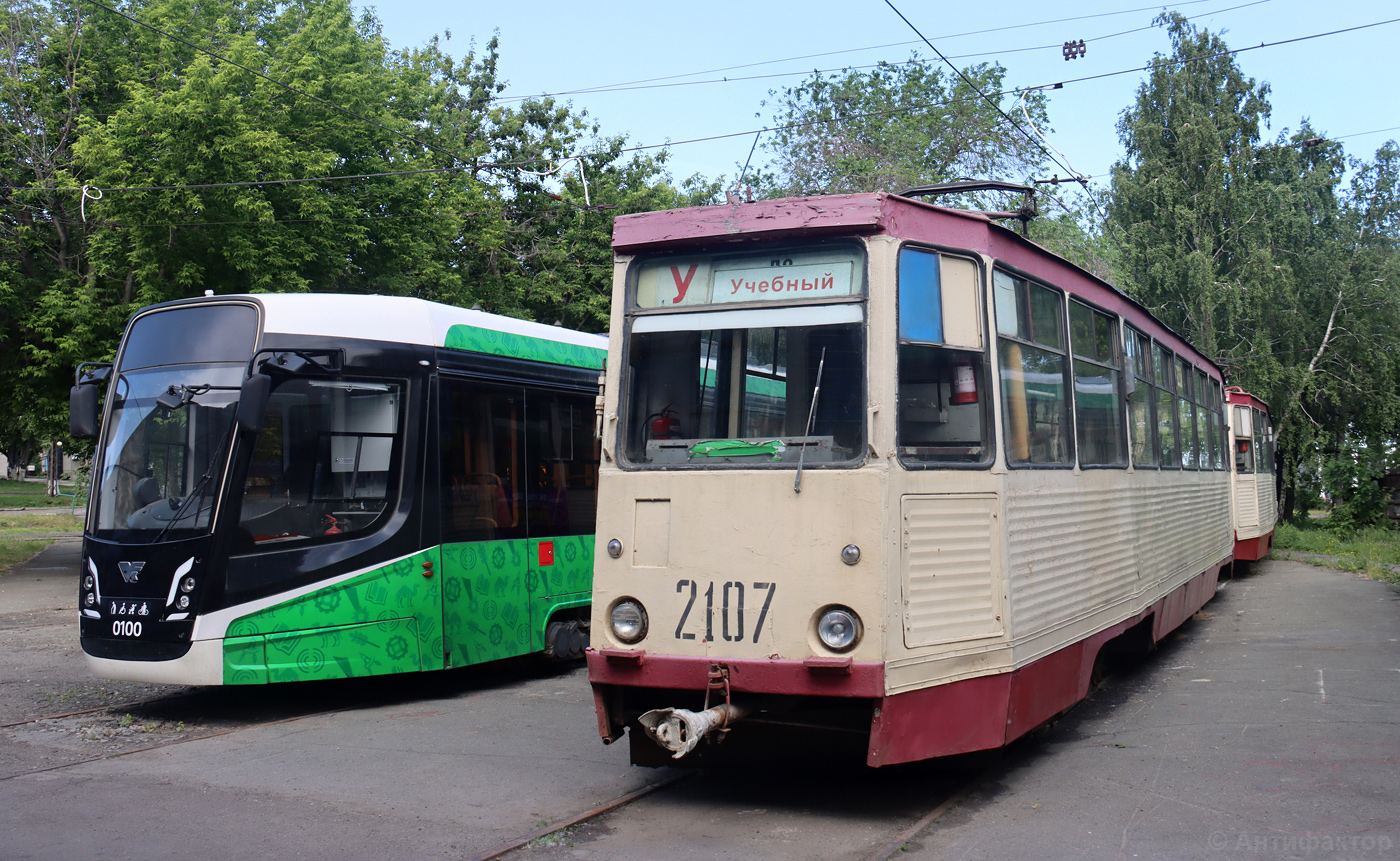 Челябинск, 71-605 (КТМ-5М3) № 2107