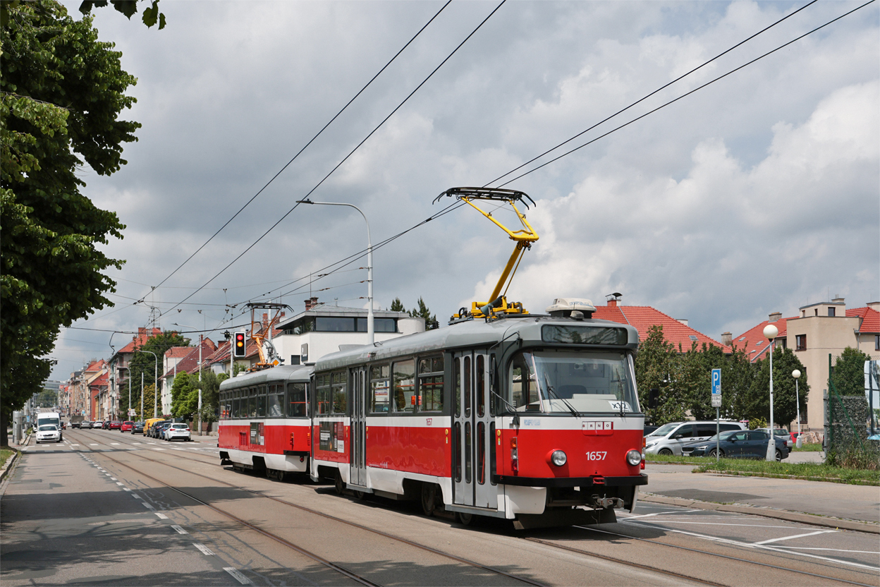 Брно, Tatra T3R.PV № 1657