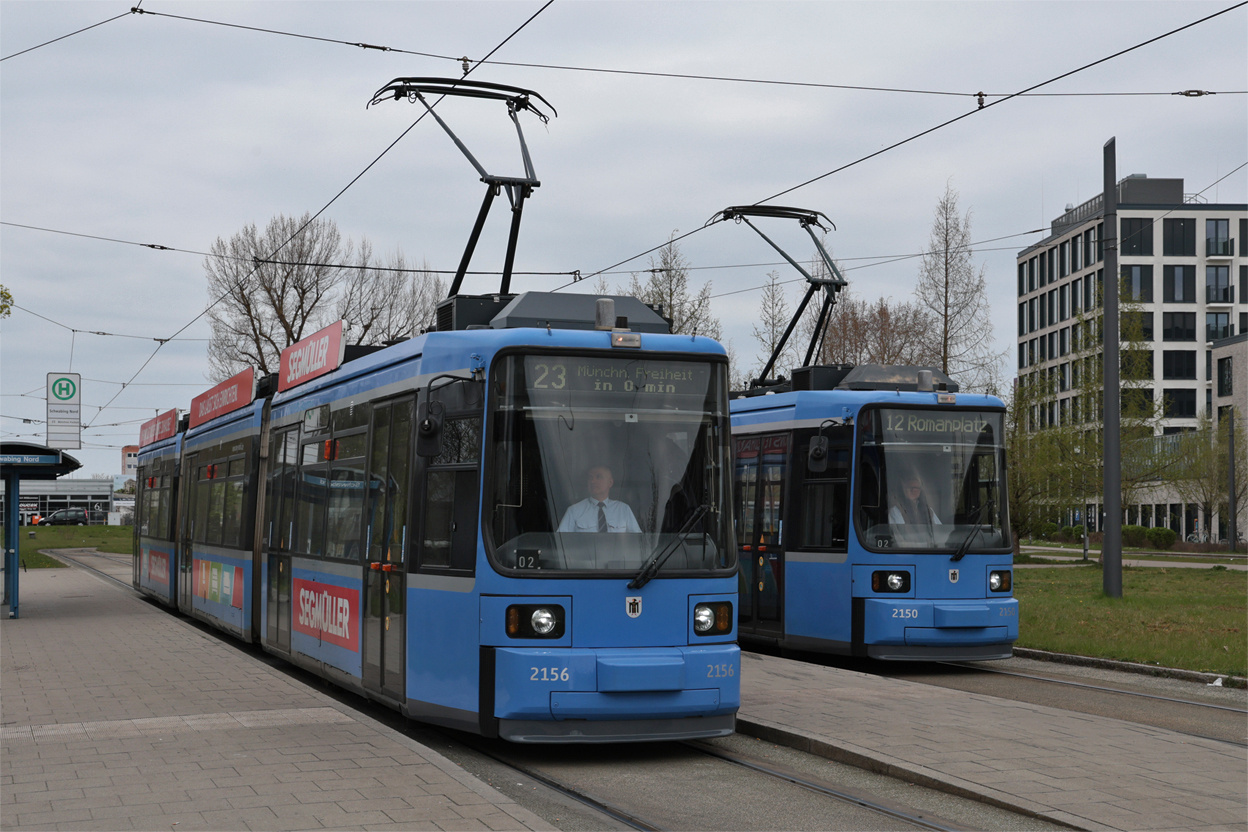 München, Adtranz R2.2b # 2156 München, Adtranz R2.2b # 2156